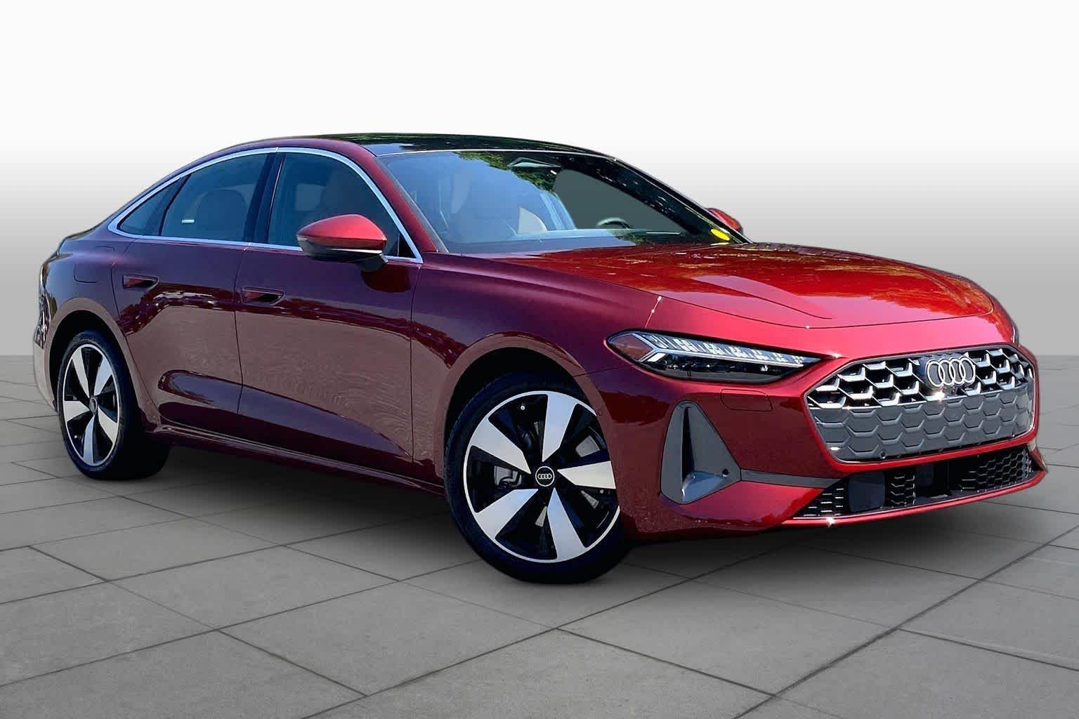 Used 2025 Grenadine Red Metallic Audi Premium Plus image 3
