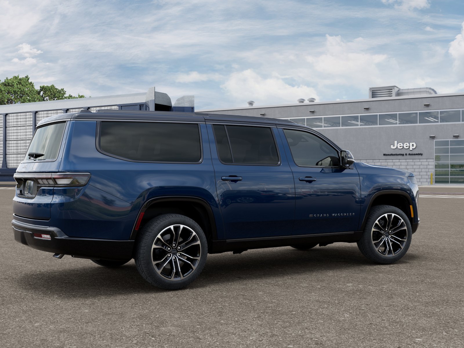 New 2026 Fathom Blue Pearlcoat Jeep Grand Wagoneer image 2