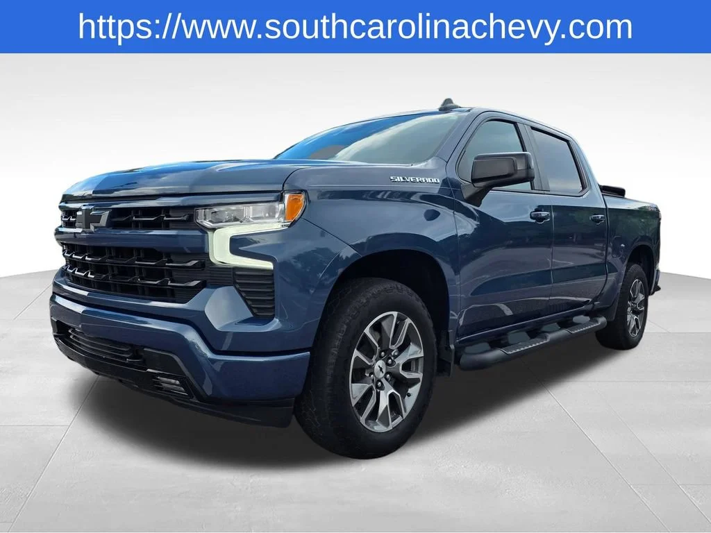 Used 2024 Lakeshore Blue Metallic Chevrolet RST image 38