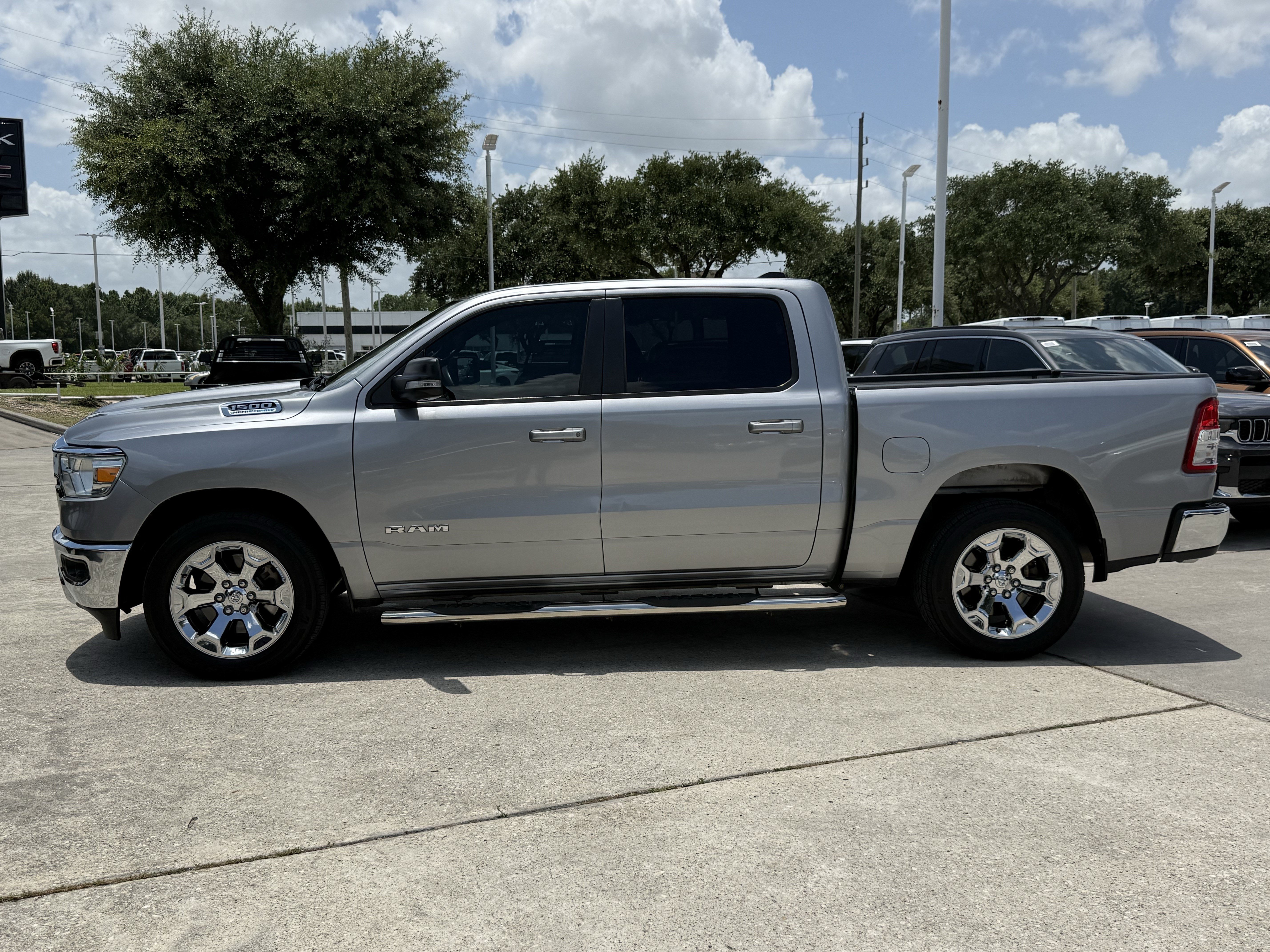 Used 2021 Billet Silver Metallic Clearcoat Ram Lone Star image 7