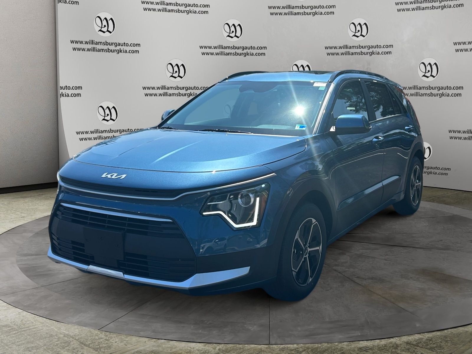 New 2026 Mineral Blue Kia EX image 1