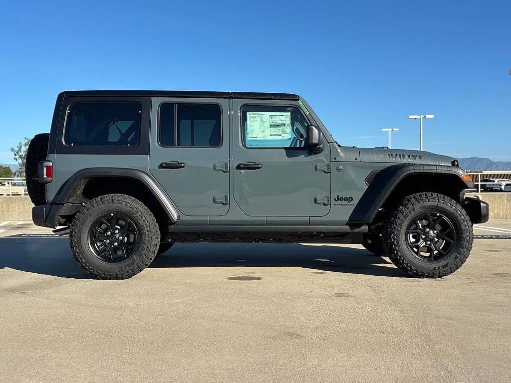 New 2026 Anvil Clear Coat Jeep 4-Door Willys 4x4 image 3