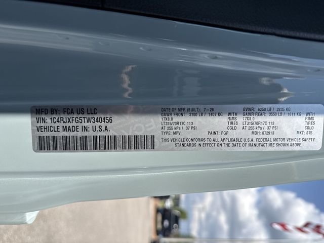 New 2026 White/off-white Jeep Rubicon image 31