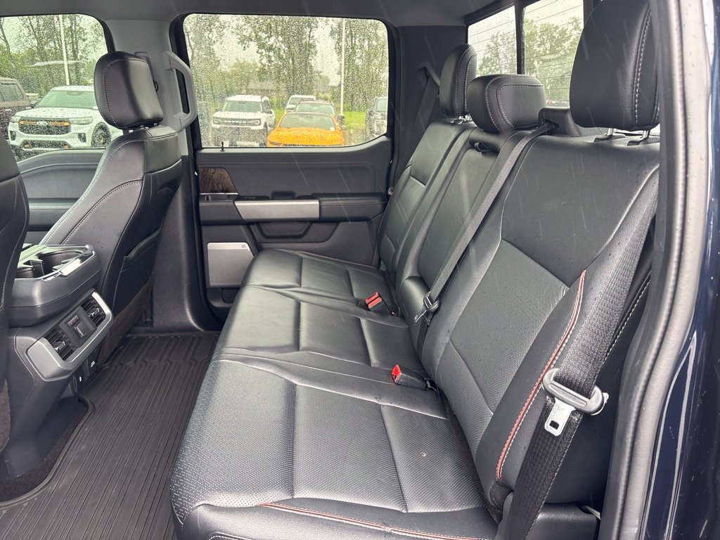 Used 2022 Antimatter Blue Metallic Ford Lariat image 30