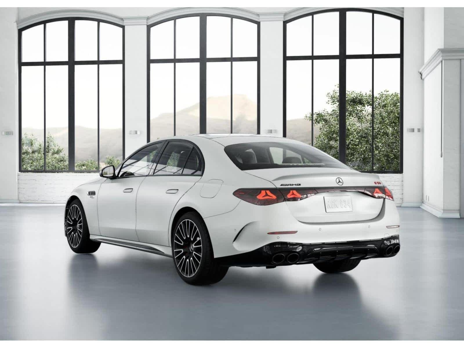 New 2027 MANUFAKTUR Moonlight White Magno Mercedes-Benz AMG® E 53 Hybrid image 27