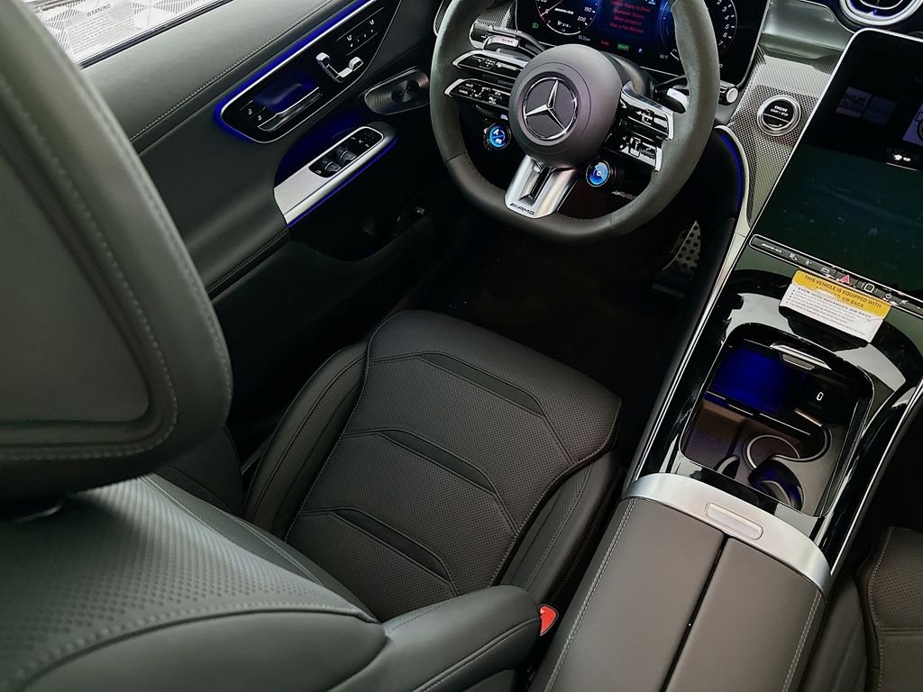 New 2026 Polar White Mercedes-Benz GLC 63 AMG® S E Performance Coupe image 24