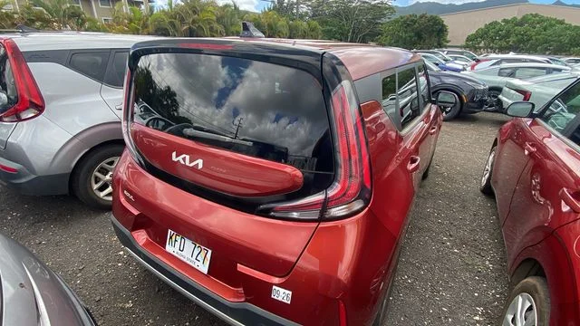Certified Used 2023 Orange Kia LX image 3