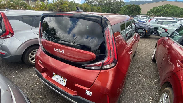 Certified Used 2023 Orange Kia LX image 3