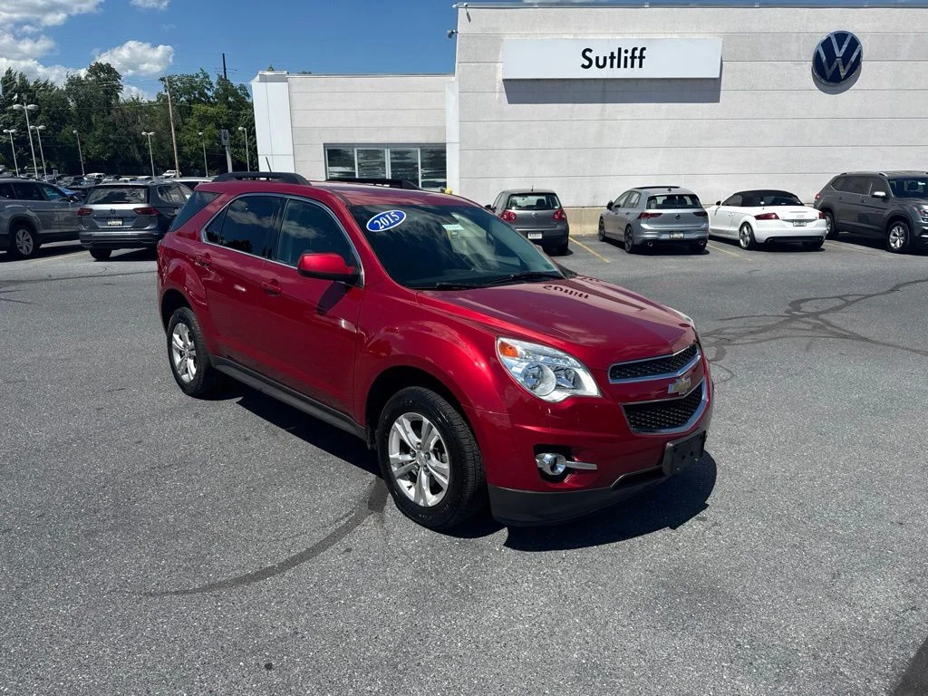 Used 2015 Crystal Red Tintcoat Chevrolet LT image 2