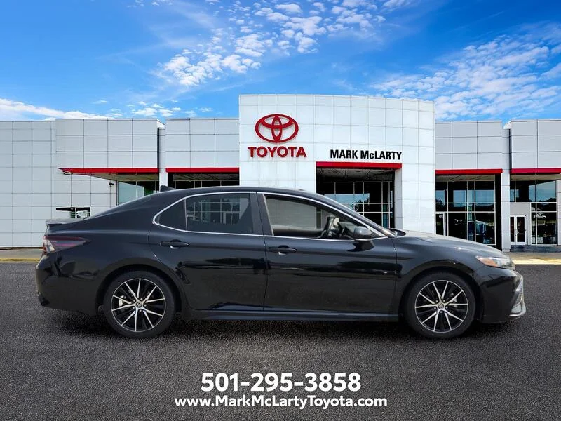 Used 2022 Midnight Black Metallic TOYOTA HYBRID SE CVT image 6