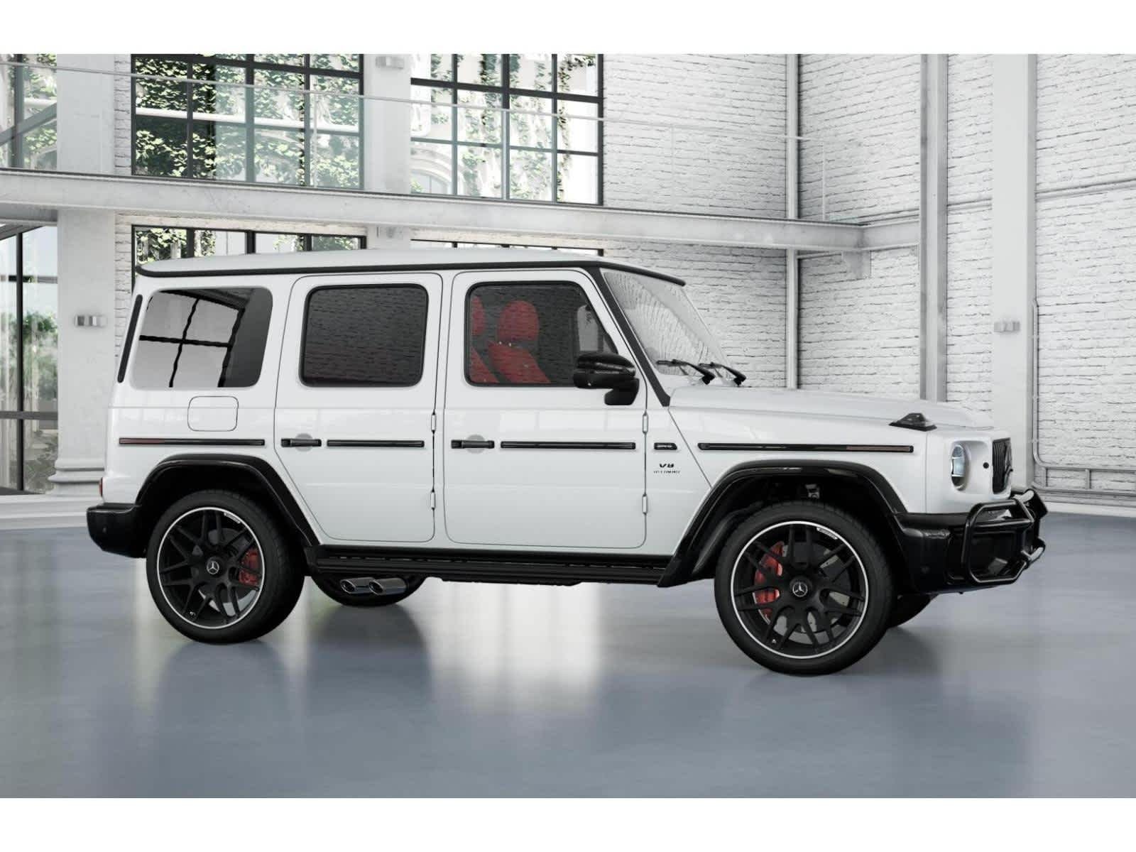 New 2026 MANUFAKTUR Moonlight White Metallic Mercedes-Benz AMG® G 63 SUV image 54