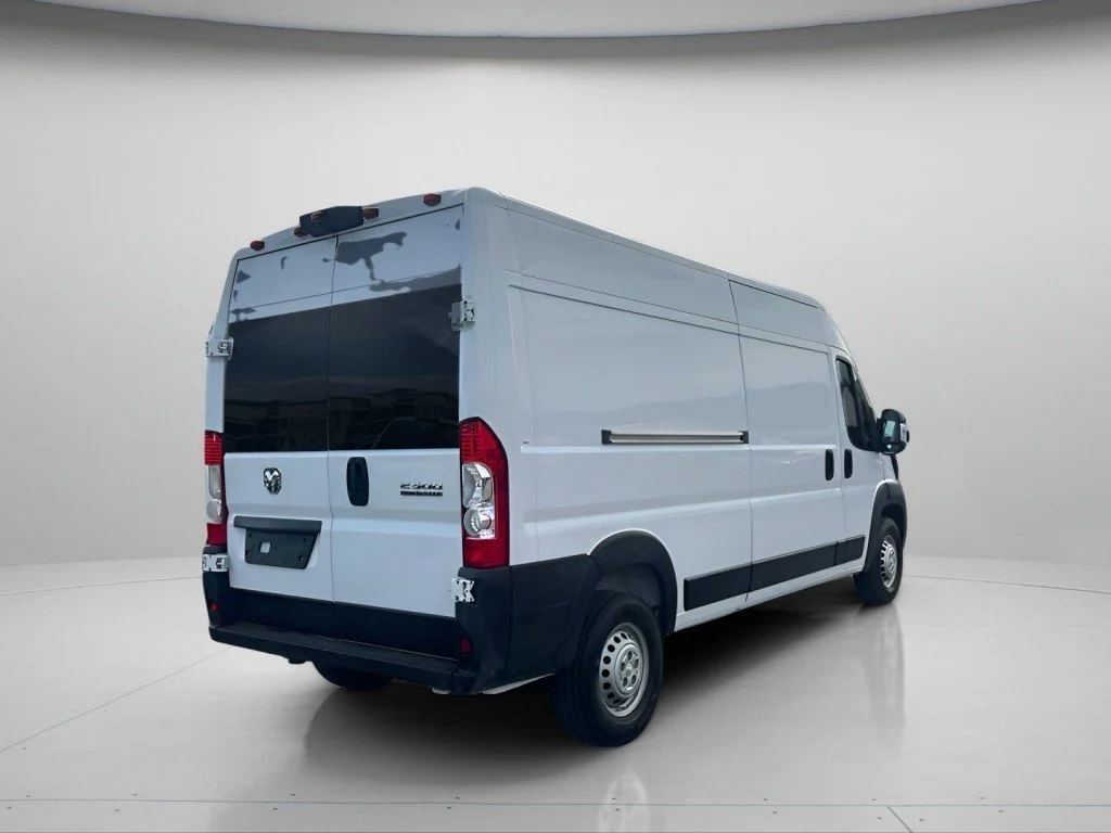 Used 2025 Bright White Clearcoat Ram High Roof image 5