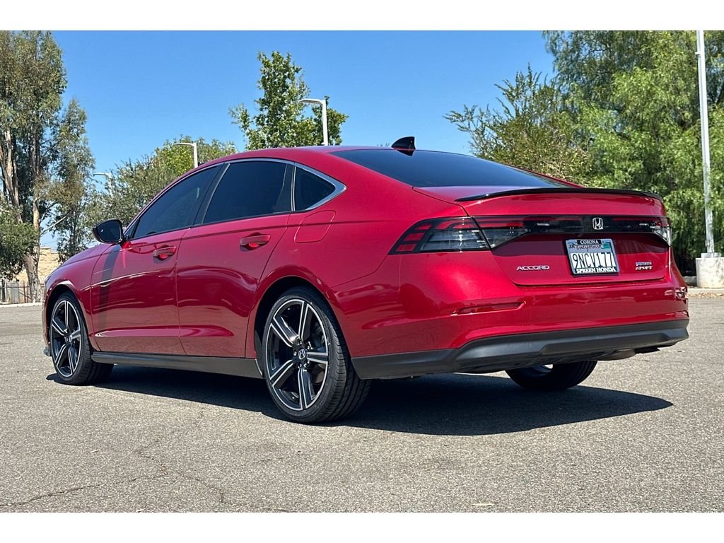 Used 2024 Radiant Red Metallic Honda Sport image 3