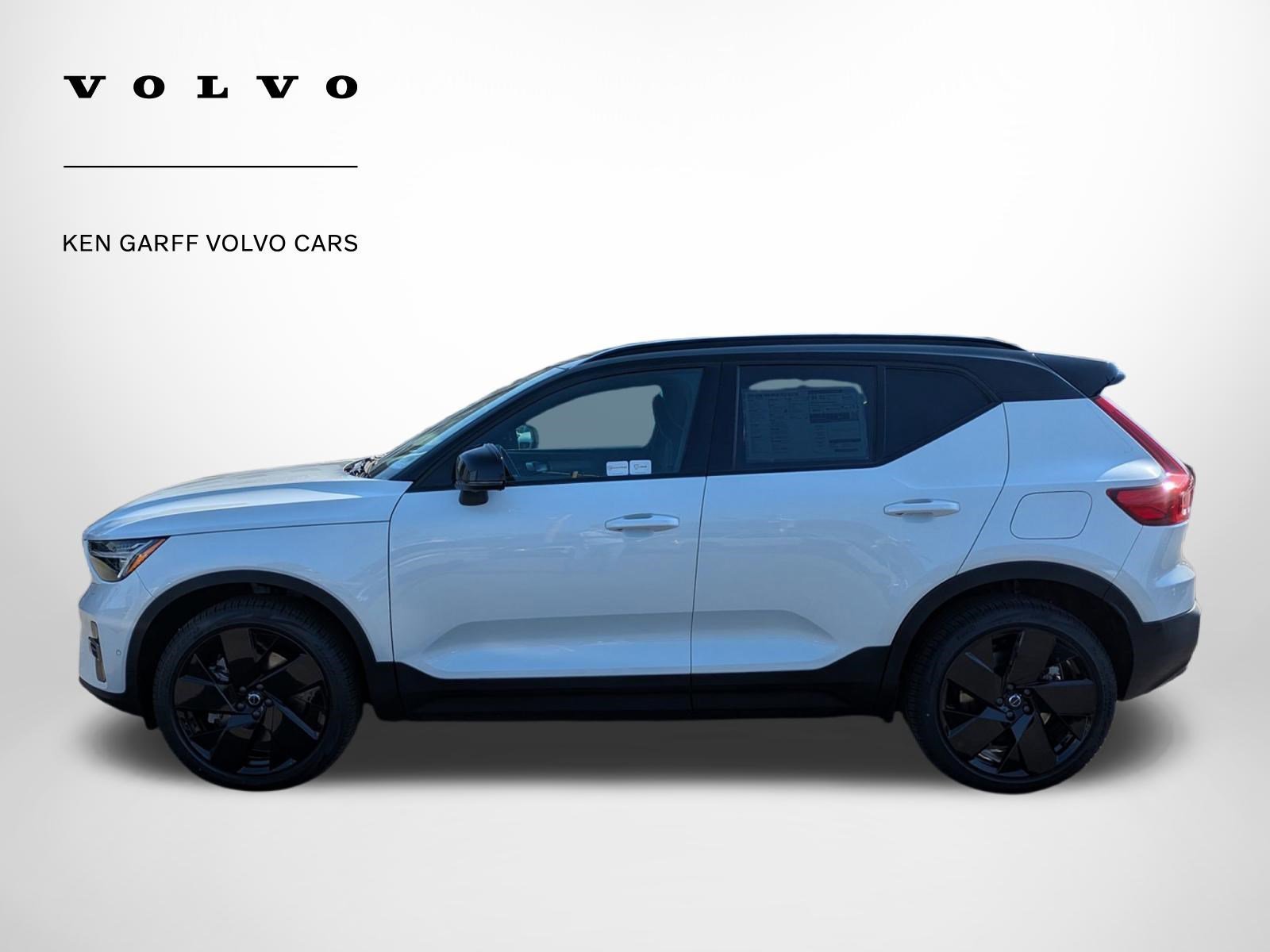 New 2026 Crystal White Volvo Ultra Black Edition image 7