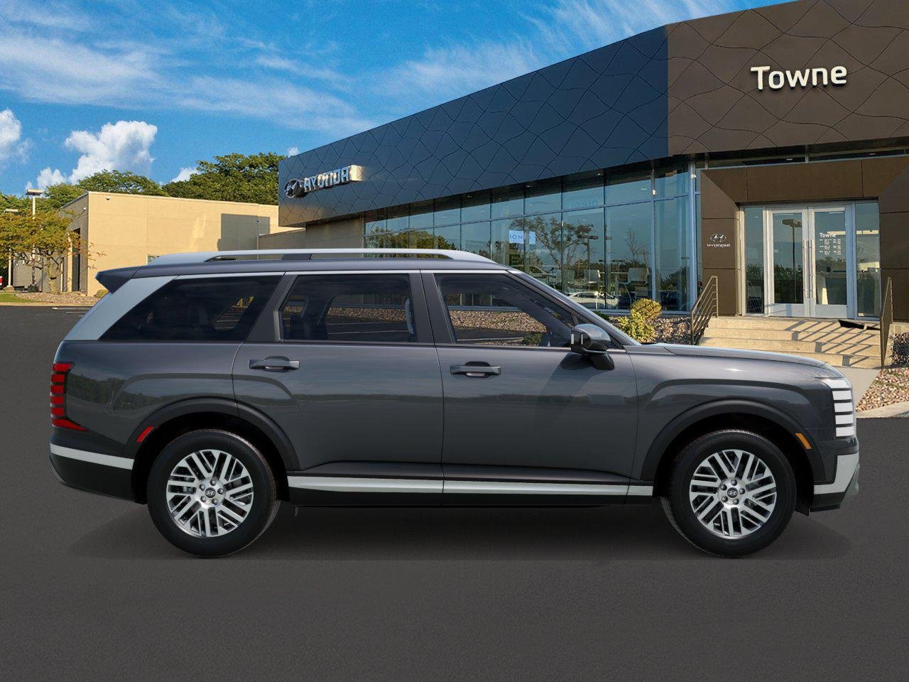 New 2027 Ecotronic Gray Pearl Hyundai SEL AWD image 7