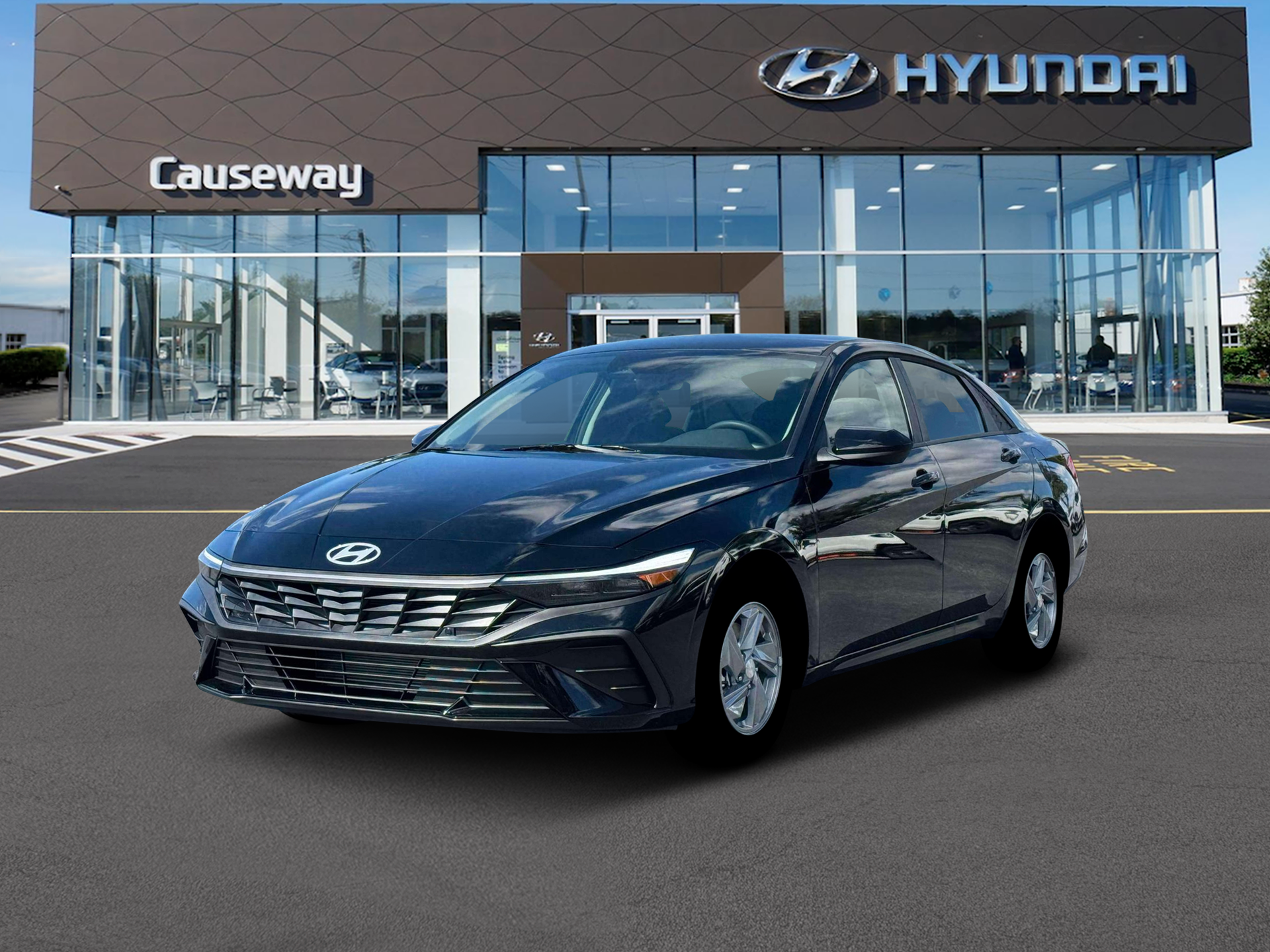 New 2026 Black Hyundai SE image 1