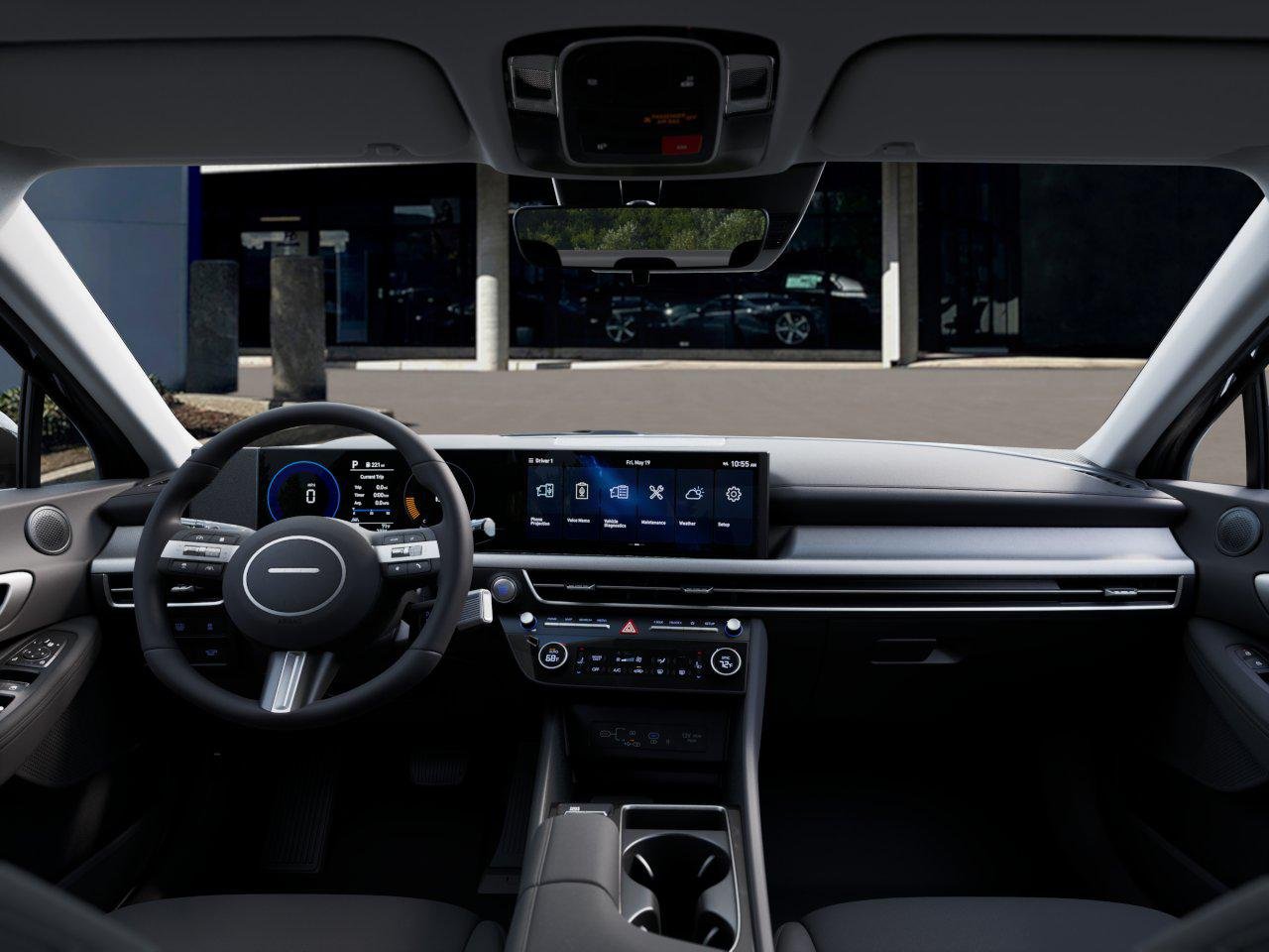 New 2026 Abyss Black Hyundai SEL image 11