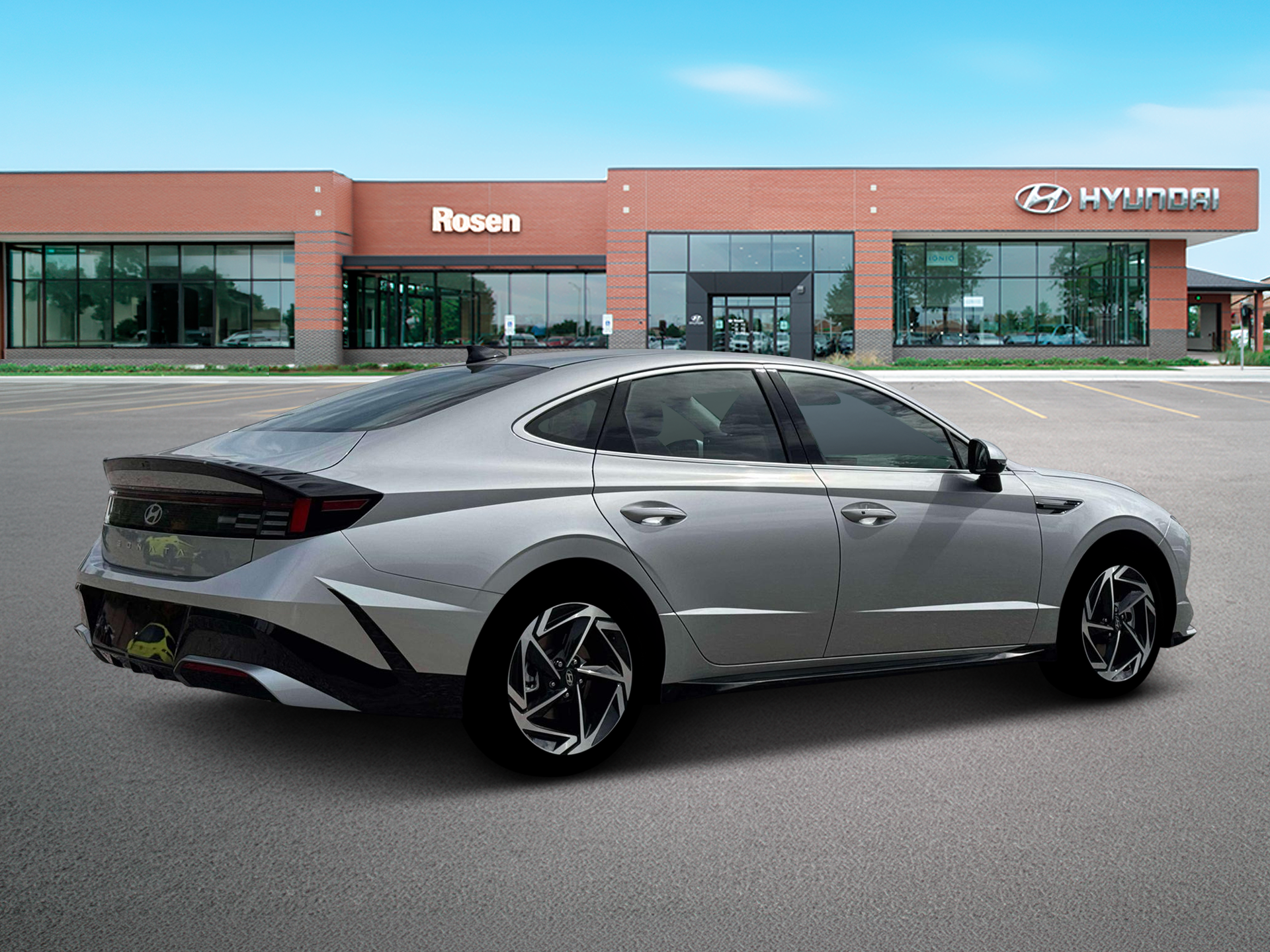 New 2026 Silver Hyundai SEL Sport image 8