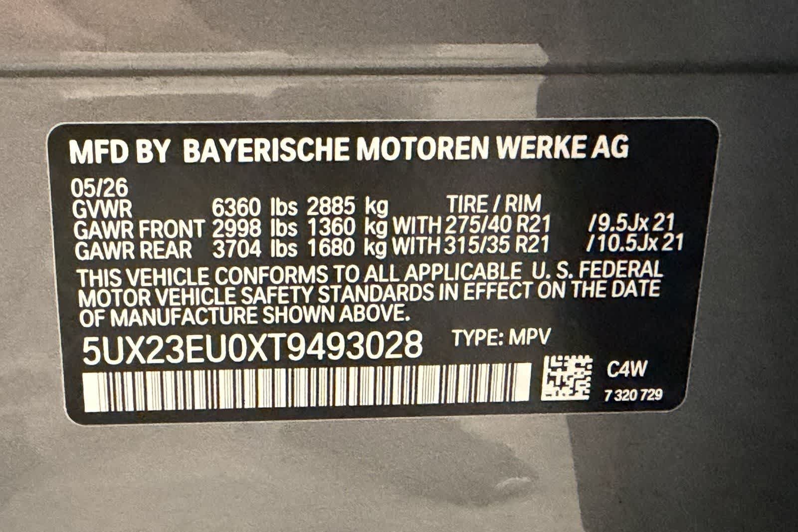 New 2026 Skyscraper Grey Metallic BMW xDrive40i image 27