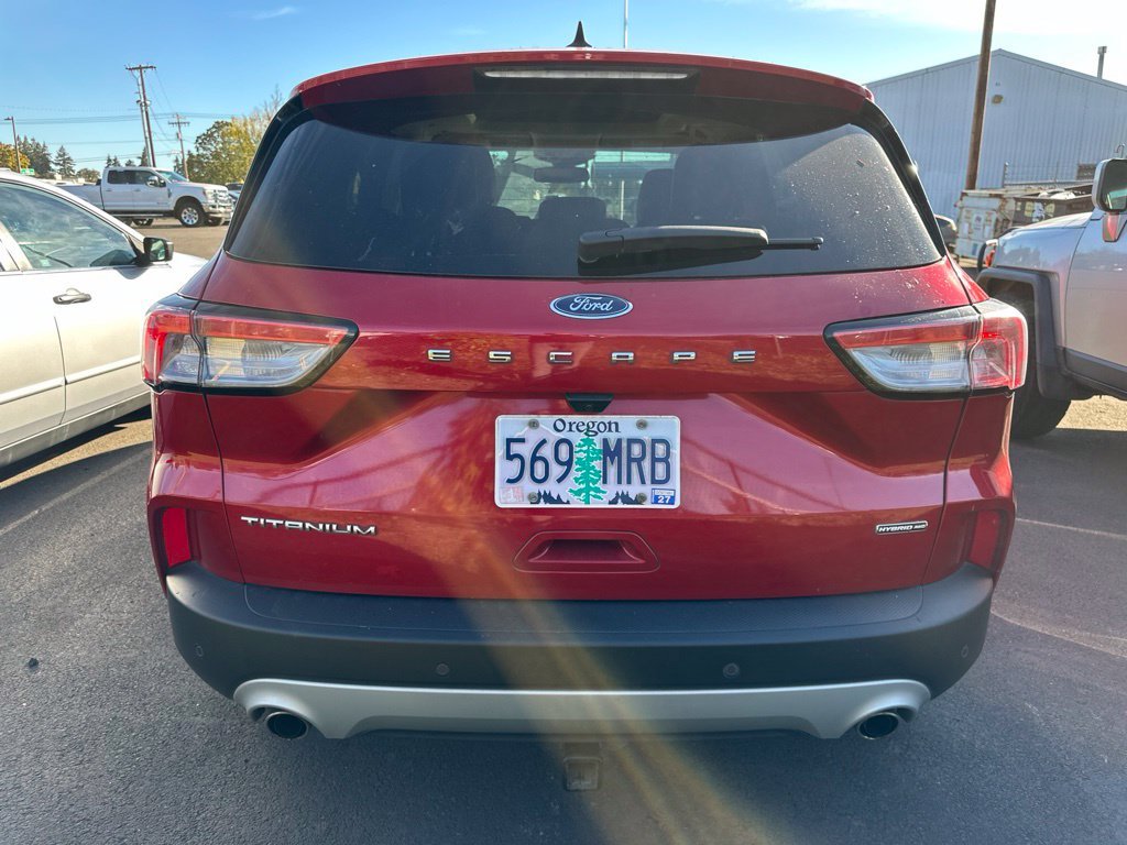 Used 2020 Red Metallic Ford Titanium image 5