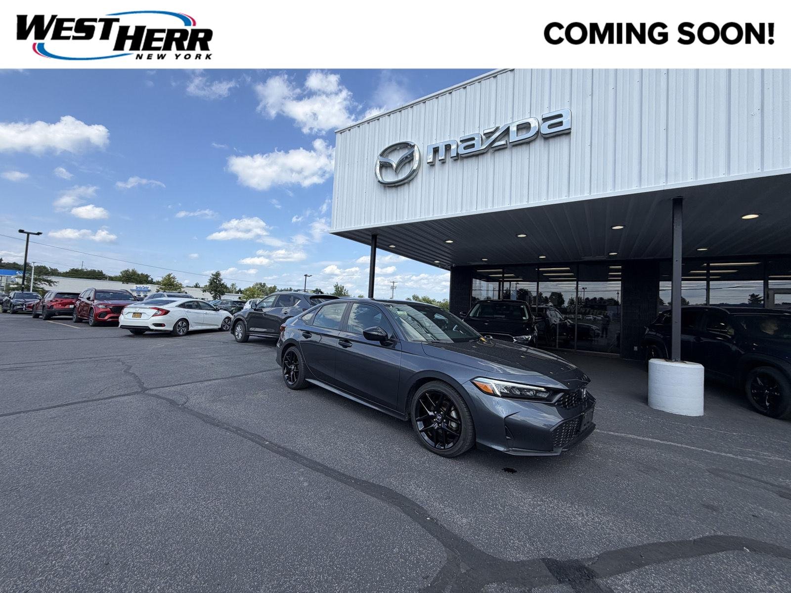 Used 2025 Meteorite Gray Metallic Honda Sport image 1
