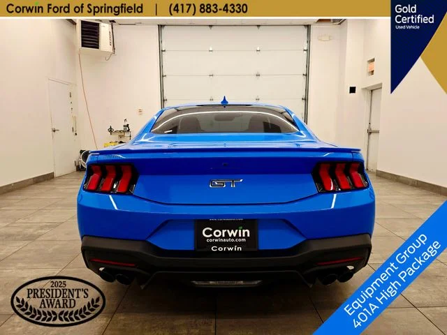 Certified Used 2024 Grabber Blue Ford GT Premium image 5