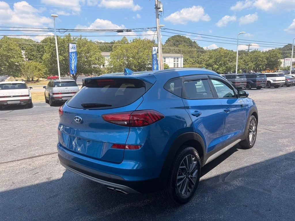 Used 2021 Aqua Blue Hyundai SEL image 6