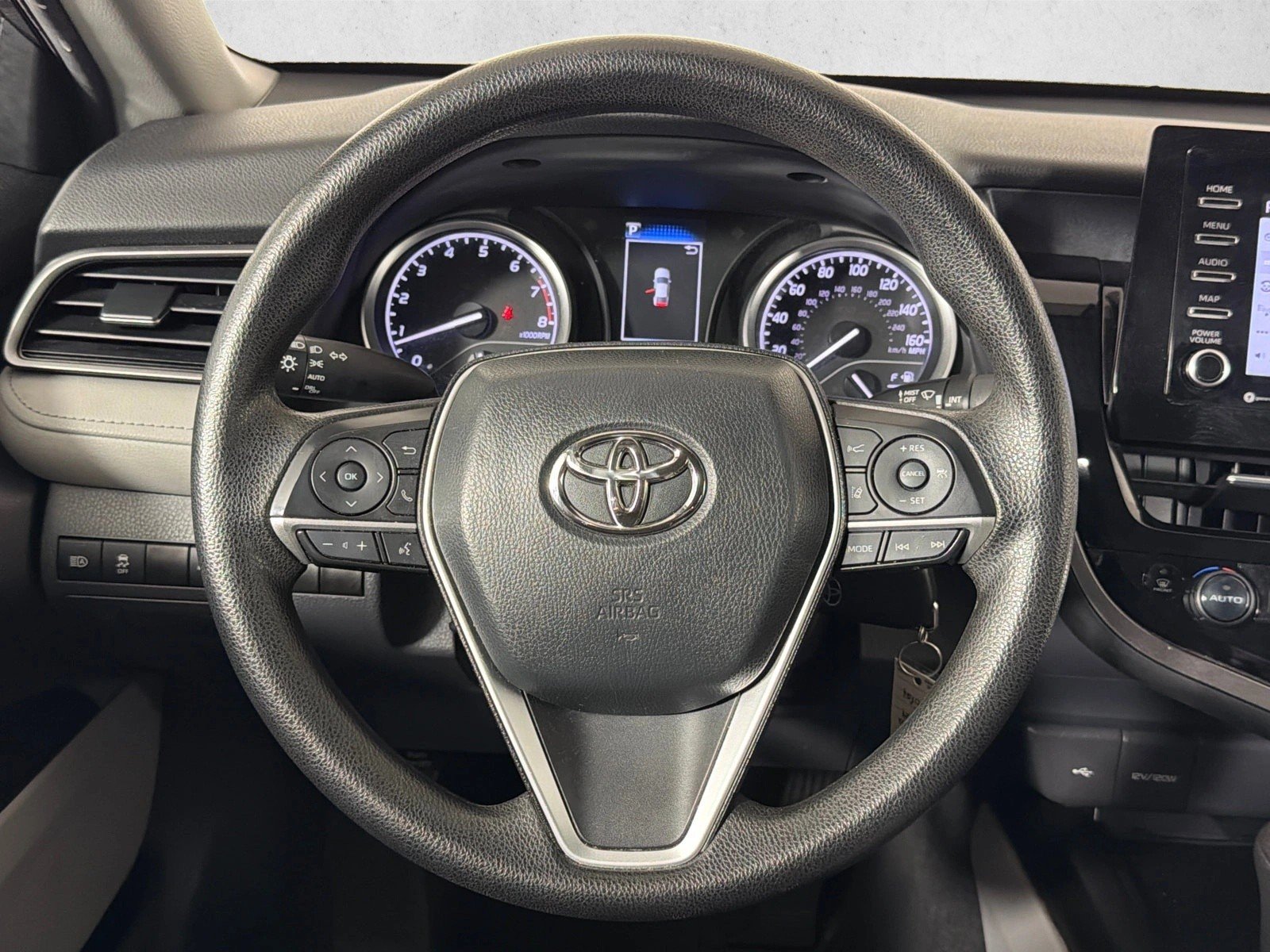 Certified Used 2024 Predawn Gray Mica Toyota LE image 23