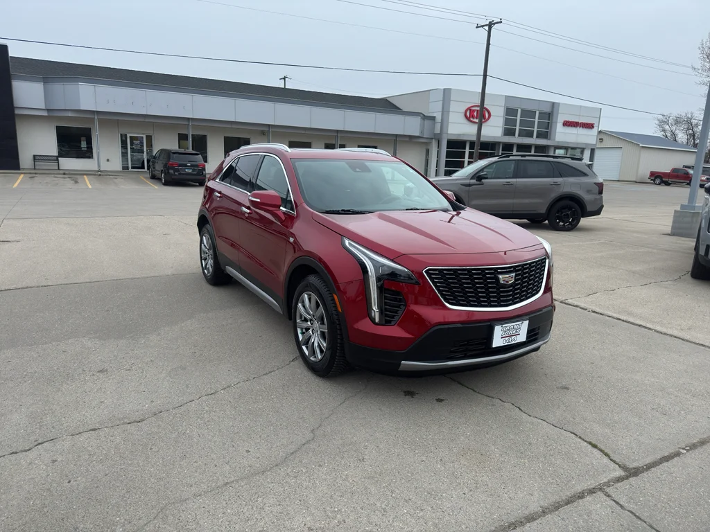 Used 2023 Radiant Red Tintcoat Cadillac AWD Premium Luxury image 4