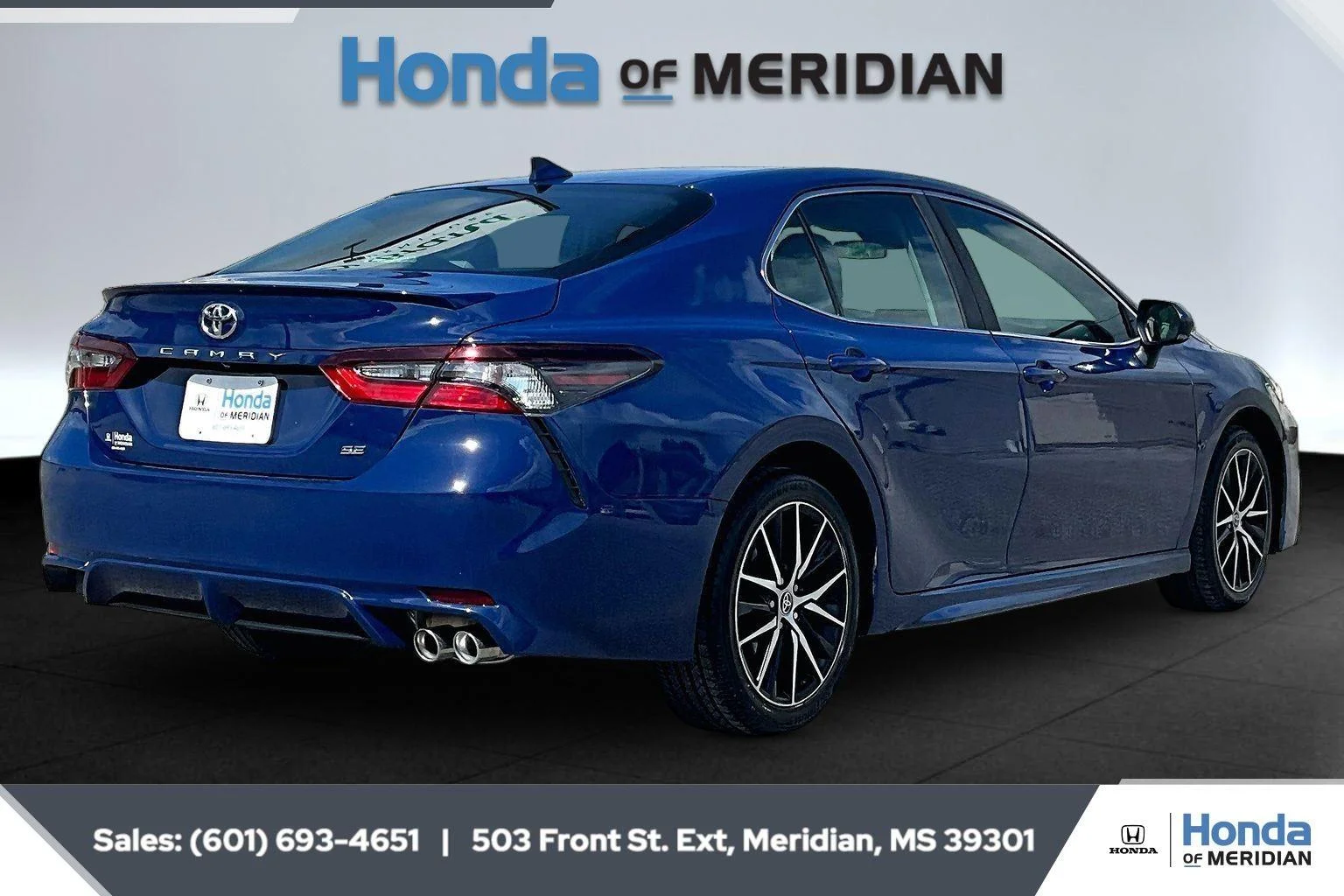 Used 2024 Reservoir Blue Toyota SE image 11
