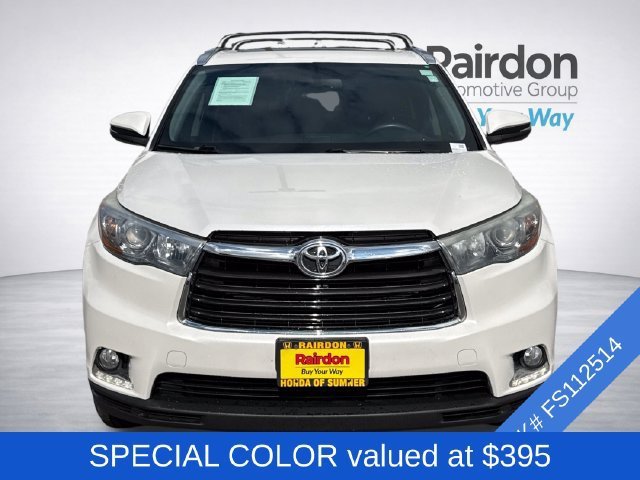 Used 2015 Toyota Highlander Limited with VIN 5TDDKRFH4FS112514 for sale in Sumner, WA