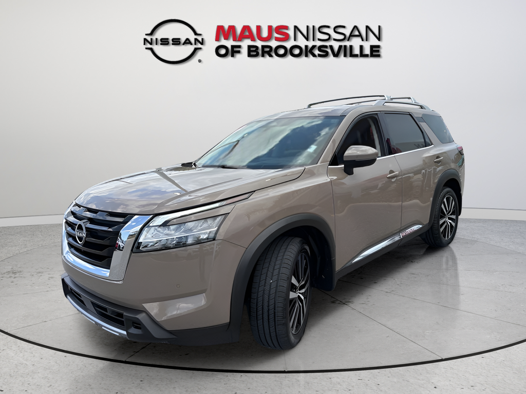 Certified Used 2024 Beige Nissan Platinum image 3