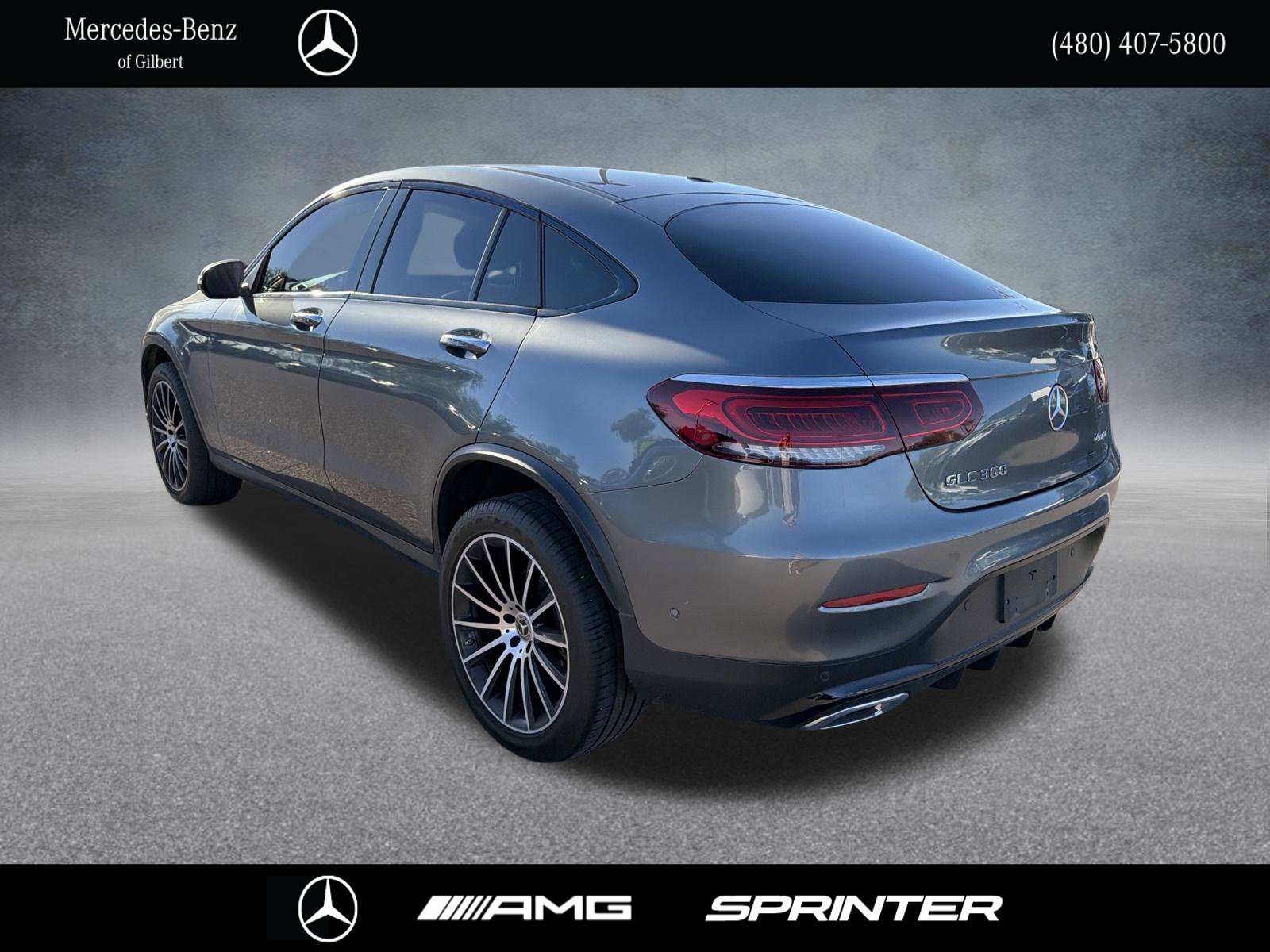 Used 2023 Gray Mercedes-Benz GLC 300 Coupe image 4