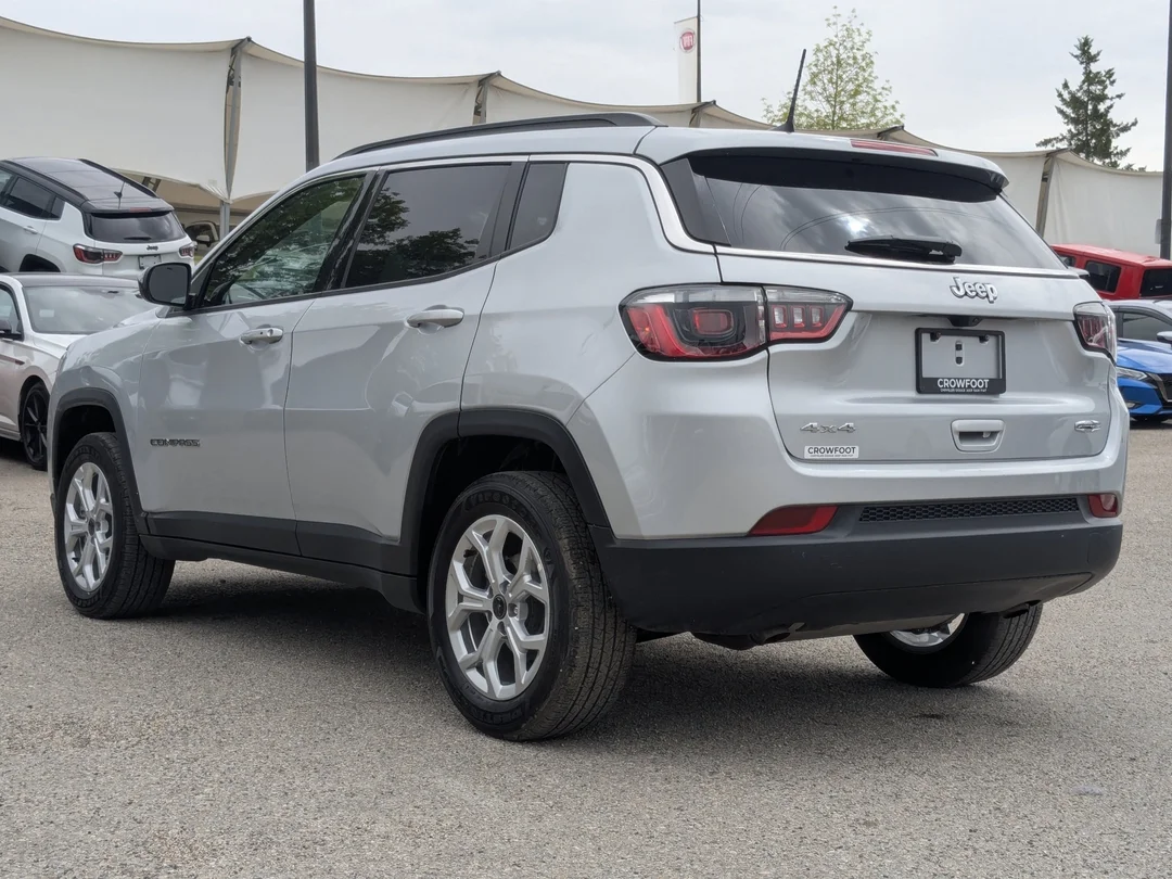 Certified Used 2025 Silver Jeep North - - 4x4 - Back Up Cam - Forward Collision - Remote Start & More! image 6
