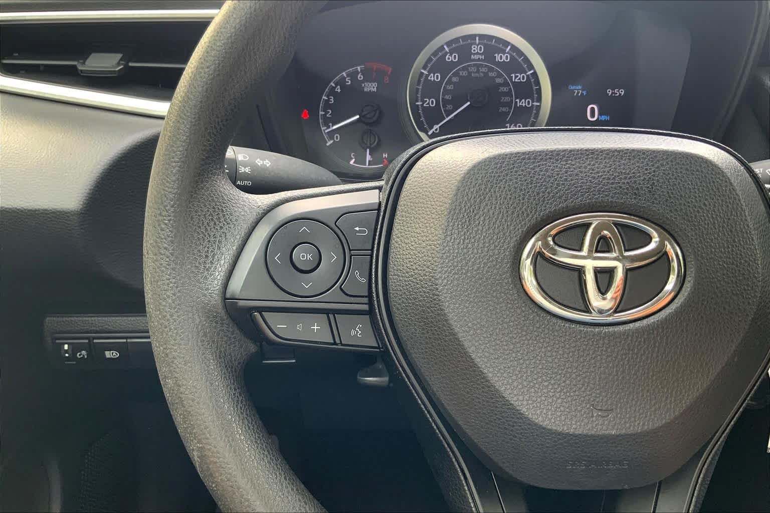 Used 2020 Classic Silver Metallic Toyota LE image 22