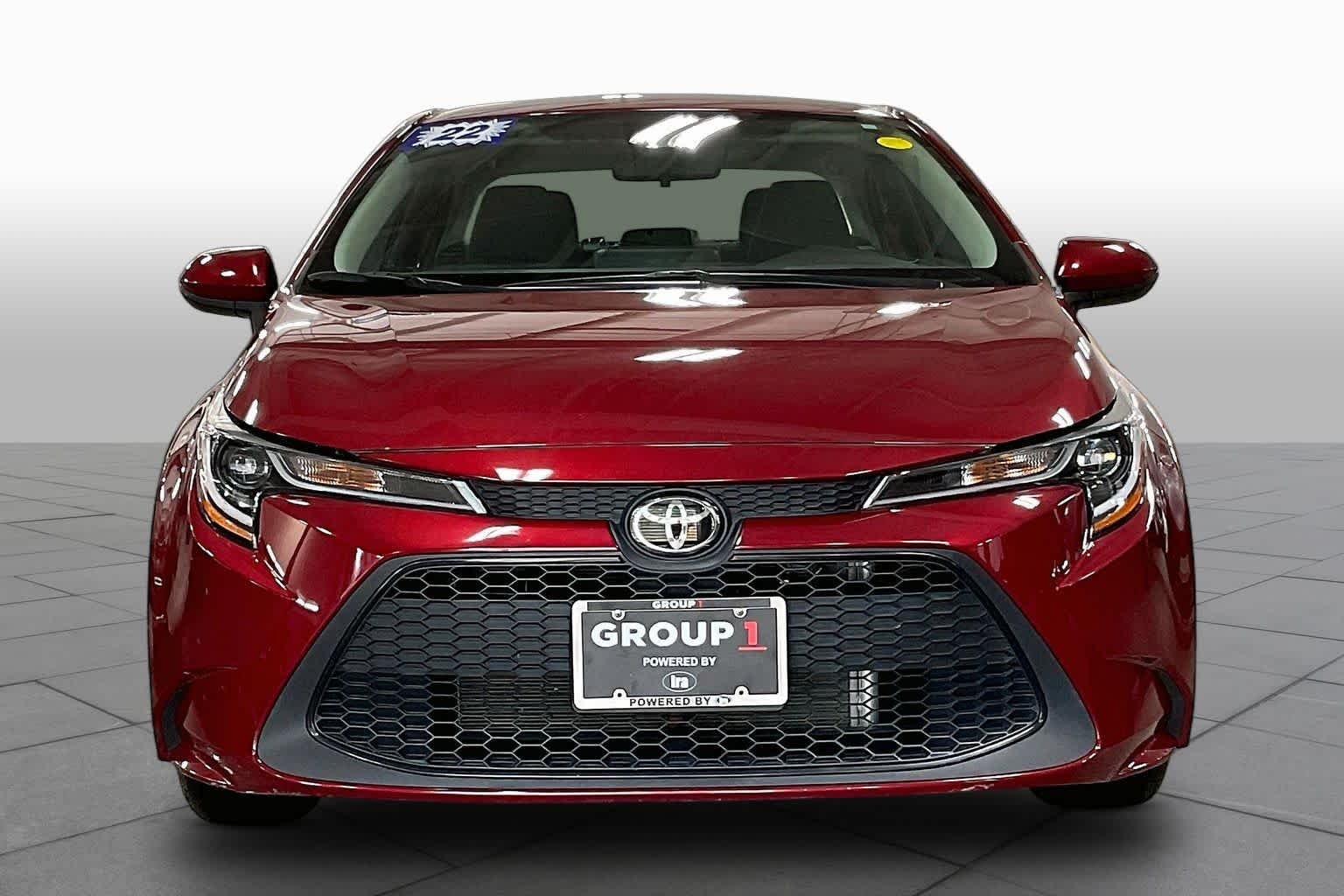 Used 2022 Ruby Flare Pearl Toyota LE image 4