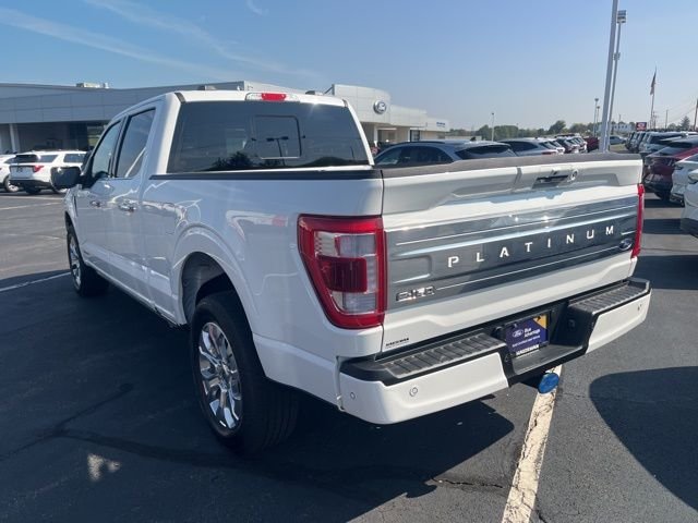 Certified Used 2023 White Metallic Ford Platinum image 7