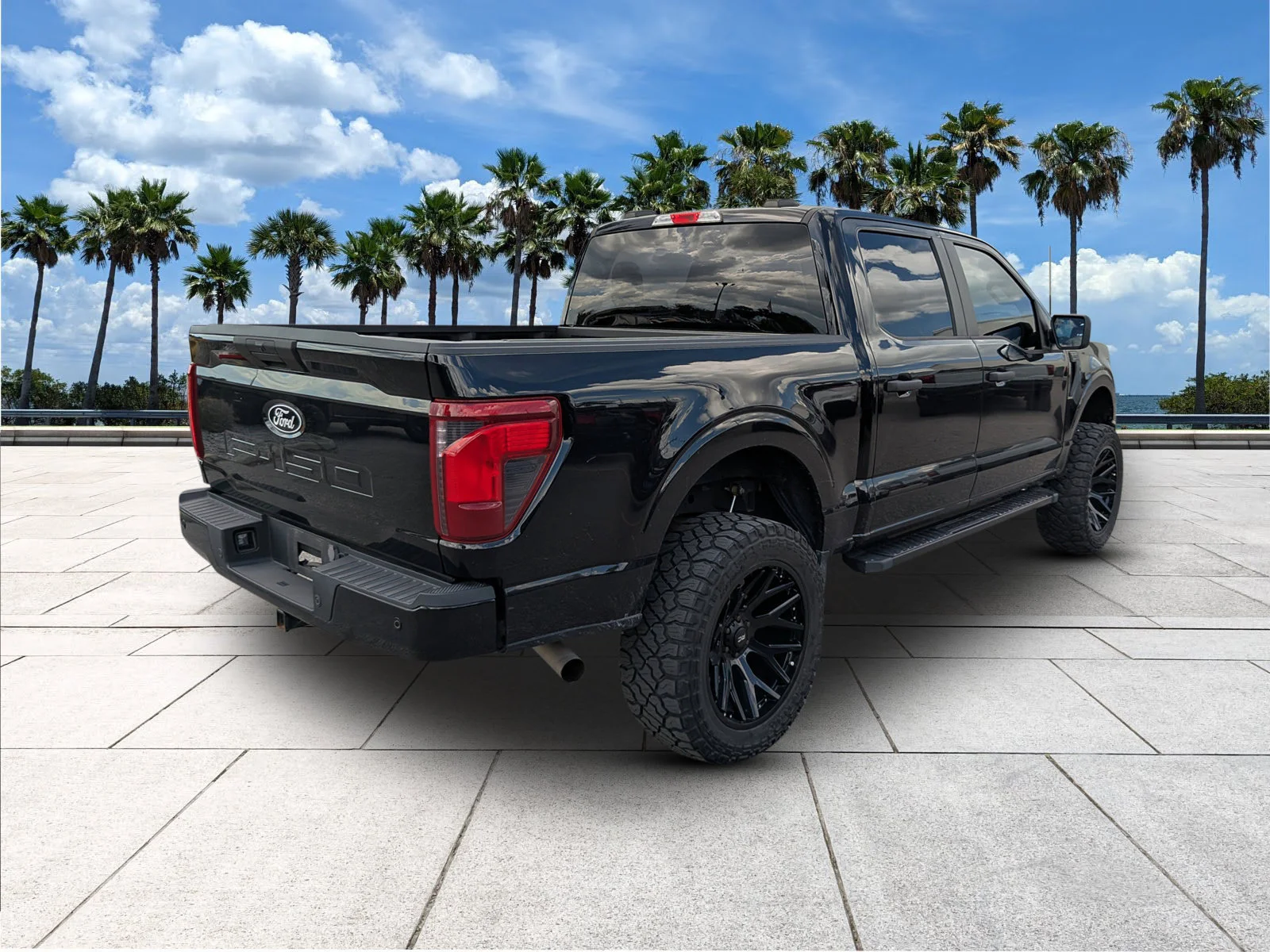 Used 2024 Agate Black Metallic Ford STX image 8