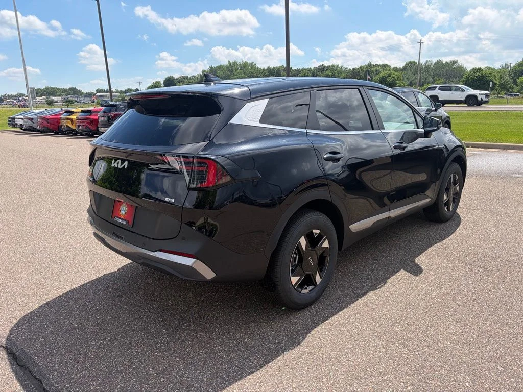 New 2026 Ebony Black Kia LX image 5