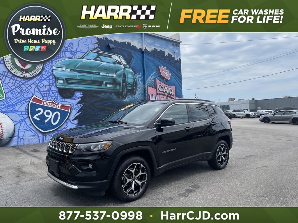 Certified Used 2026 Black Jeep Limited image 1