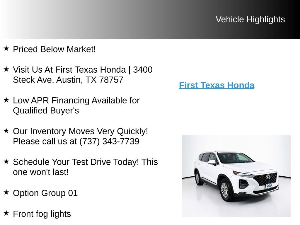 Used 2020 Quartz White Hyundai SEL image 9
