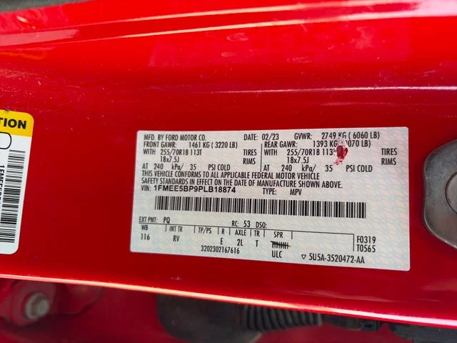 Used 2023 Red Ford Outer Banks image 32