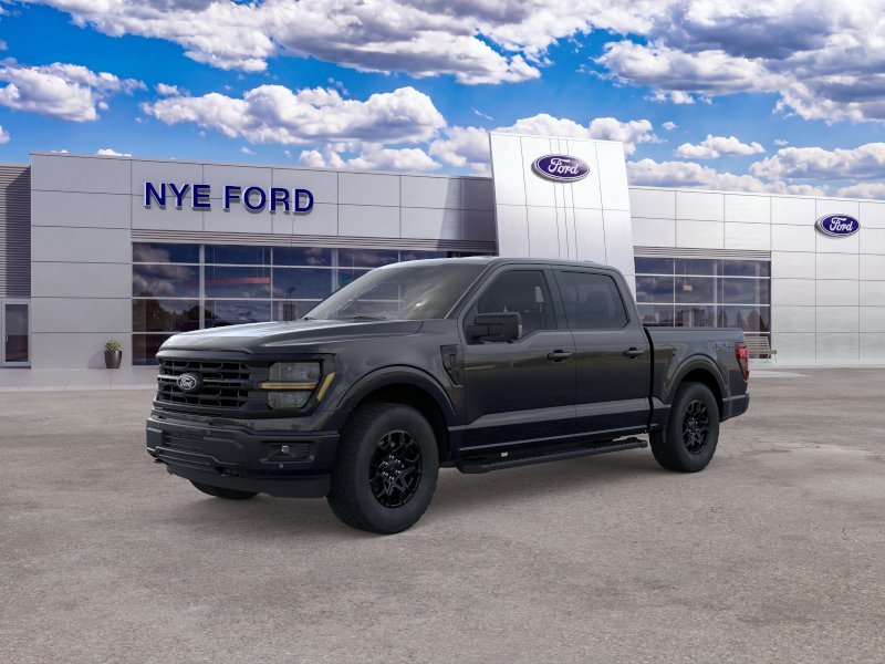 New 2026 Agate Black Metallic Ford XLT image 2
