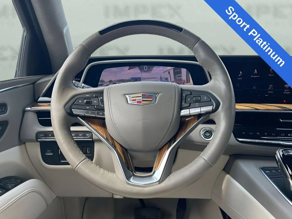 Used 2023 Crystal White Tricoat Cadillac Sport Platinum image 21
