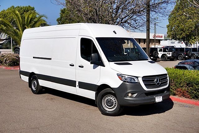Used 2024 White Mercedes-Benz Cargo Van I4 Diesel High Output 170 WB AWD image 2