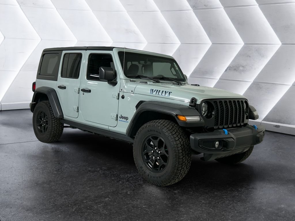 Used 2023 Gray Jeep Willys 4xe image 1