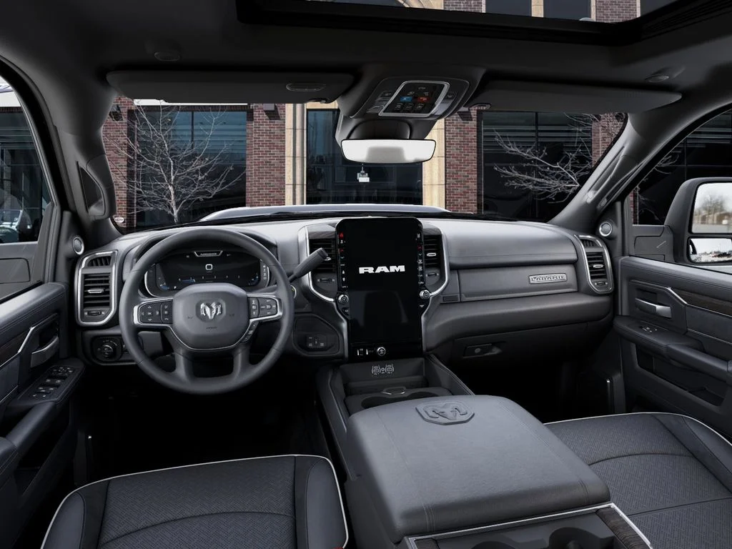 New 2026 Diamond Black Crystal Pearl-Coat Exterior Paint RAM Laramie image 14