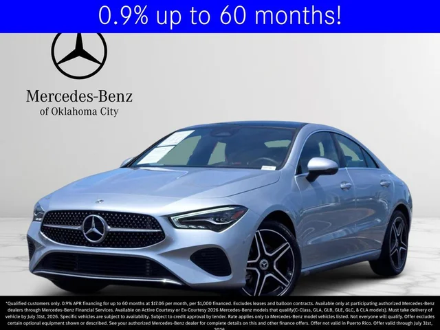 2026 Mercedes-Benz CLA CLA 250