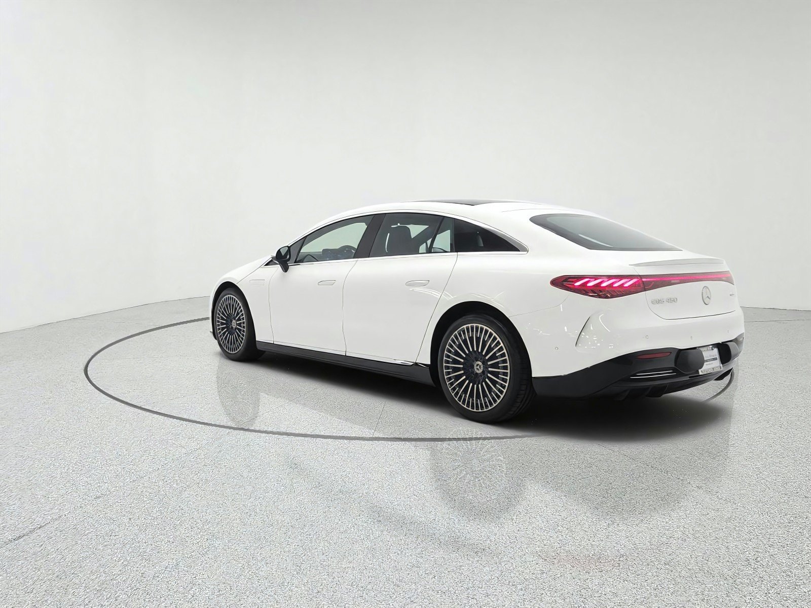 Certified Used 2023 Polar White Mercedes-Benz EQS 450 4MATIC® Sedan image 7