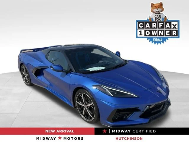 Used 2023 Blue Chevrolet Stingray image 1